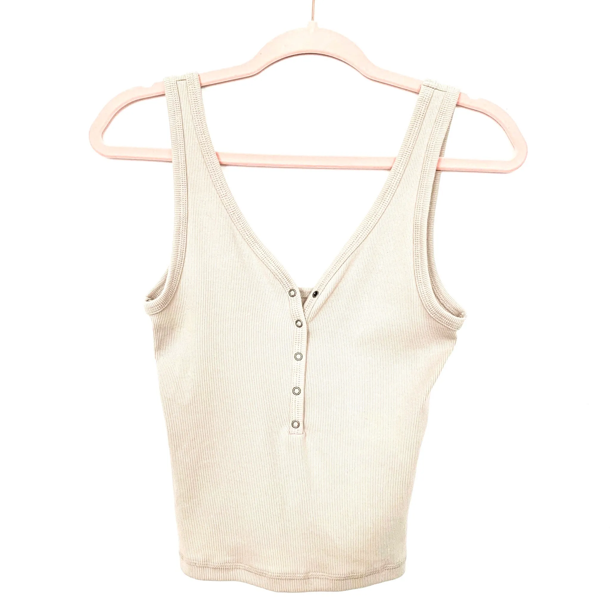 Abercrombie & Fitch Cream Tank Top - Size S