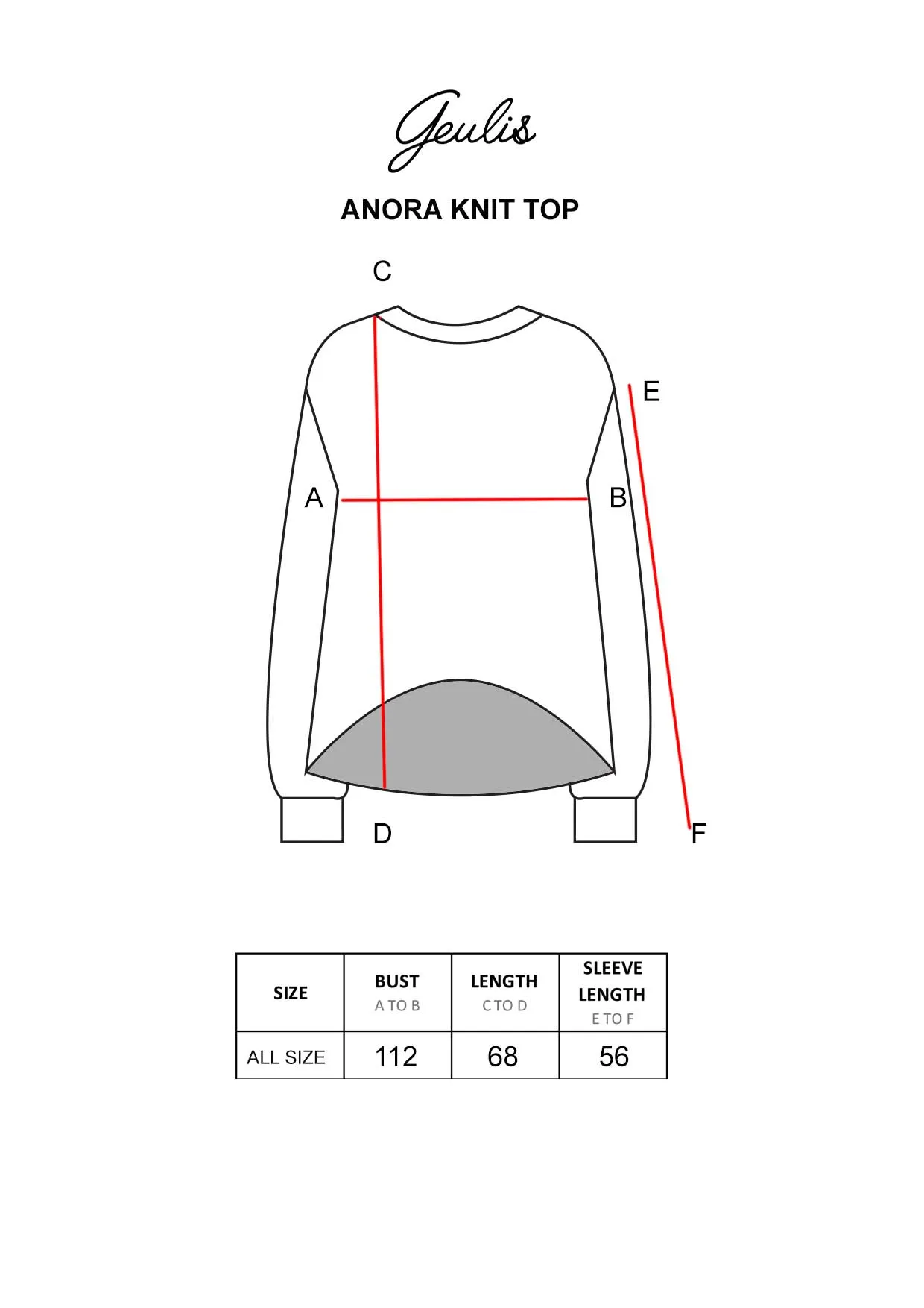 ANORA KNIT TOP