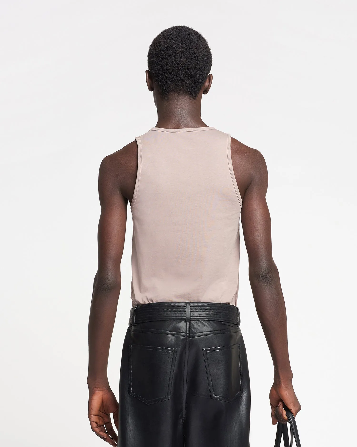 Aziz - Organically Grown Cotton Tank Top - Nut