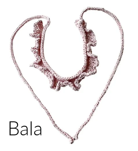 Bala necklace, knit kit