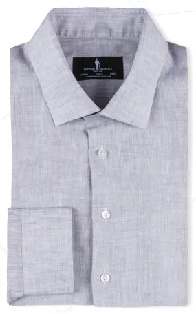 Bespoke - Grey Linen Shirt