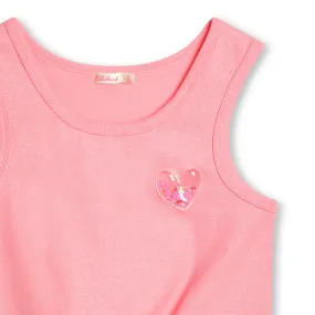 Billieblush Girls Pink Tank Top