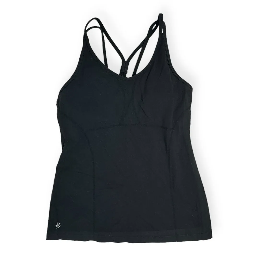 Black Athletic Tank Top Athleta, Size M