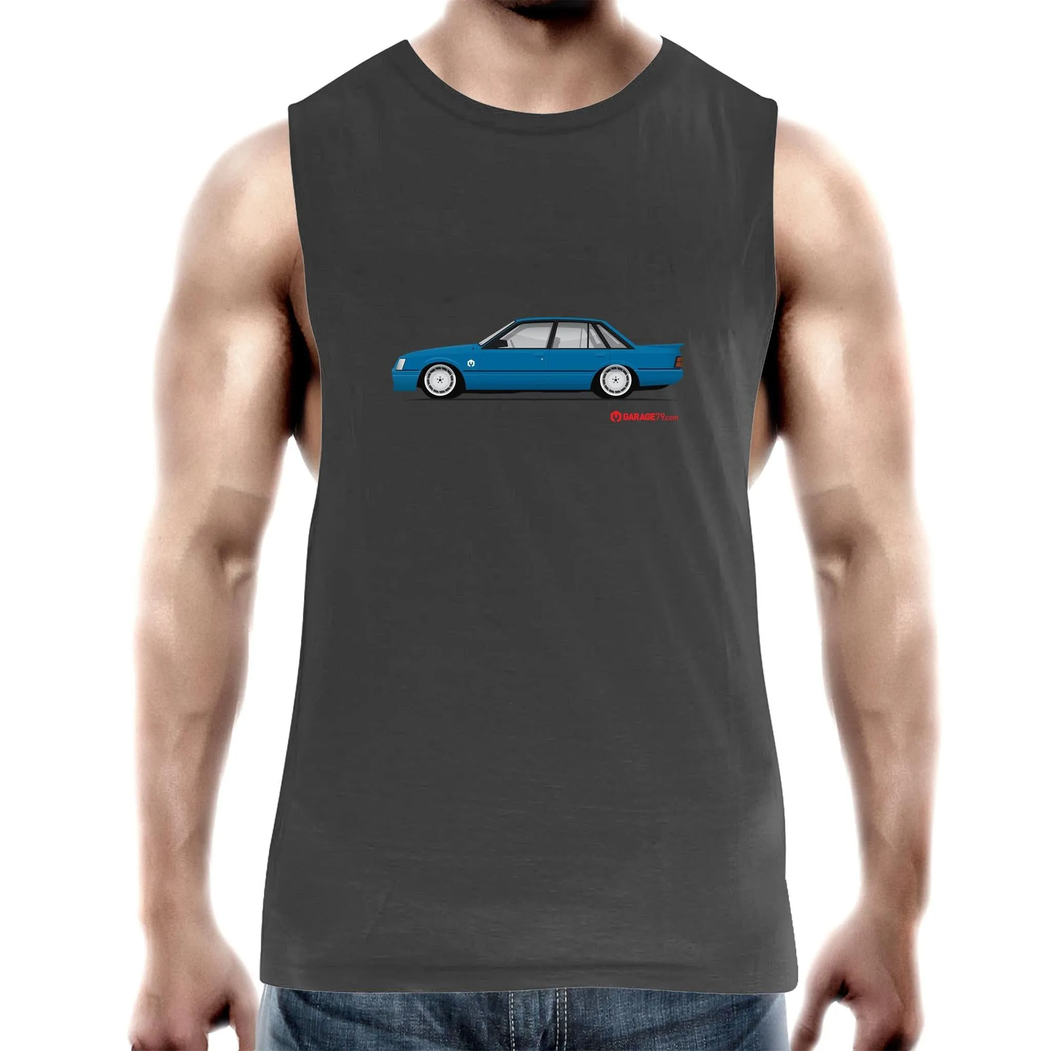 Blue Meanie Mens Tank Top Tee