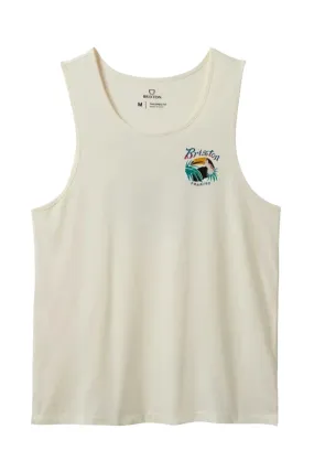 BRIXTON Paraiso Tank Top Off White