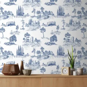 Chic Toile Design, Wallpaper for Wall