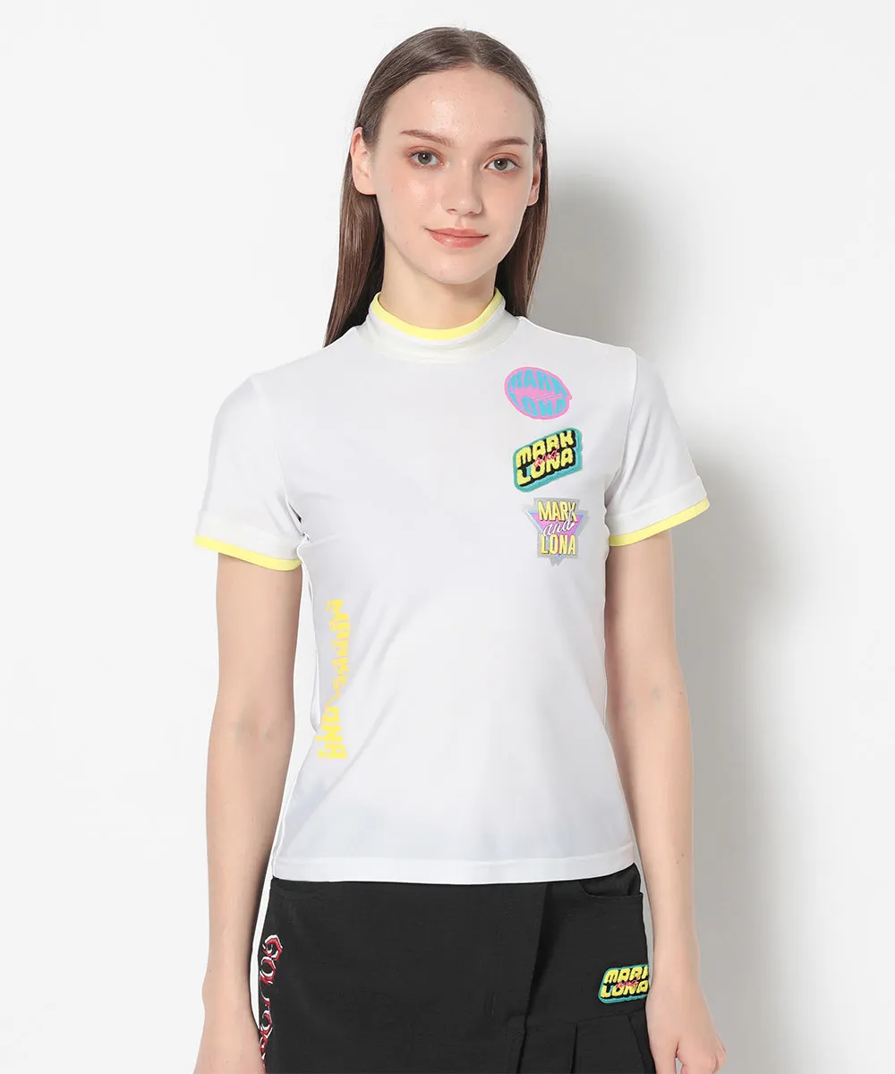 Cindy Performance Mock Neck Tee | WOMEN