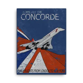 Concorde Vintage Print