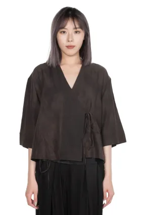 Cropped Robe Shirt