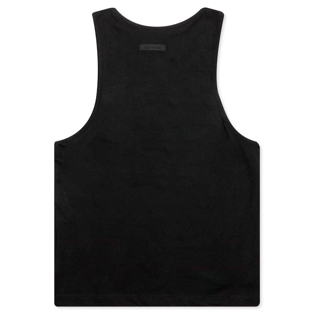 Essentials Core Tank Top Women's - Jet Black