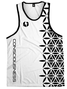 Flow (Black & White) Tank Top