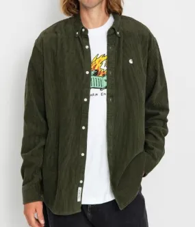 Green Madison Cord Shirt