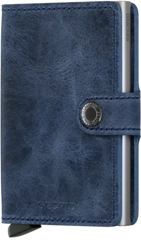 Miniwallet: Vintage Blue