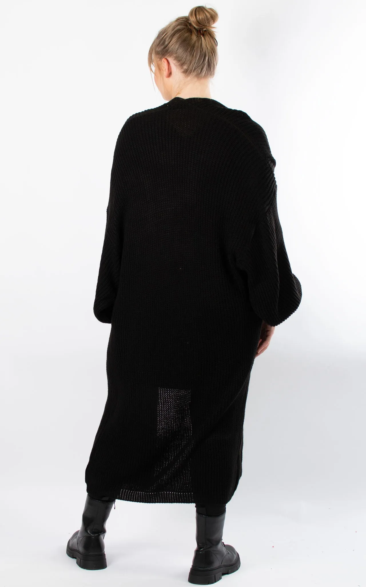 Ottie Oversized Cardigan | Black