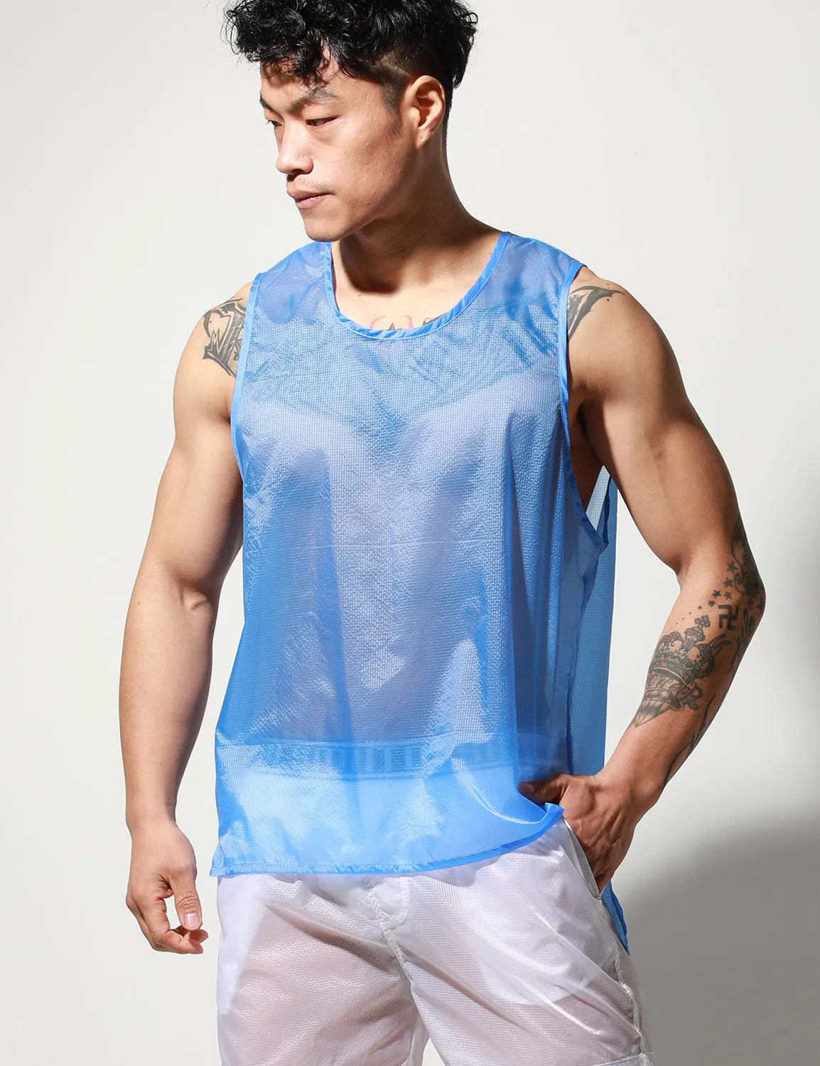 Translucent Tank Top or Shorts