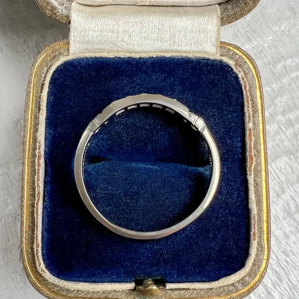 Vintage Diamond Wedding Band