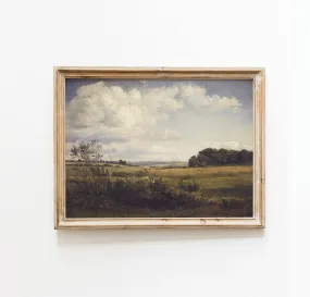 Vintage Landscape Wall Art